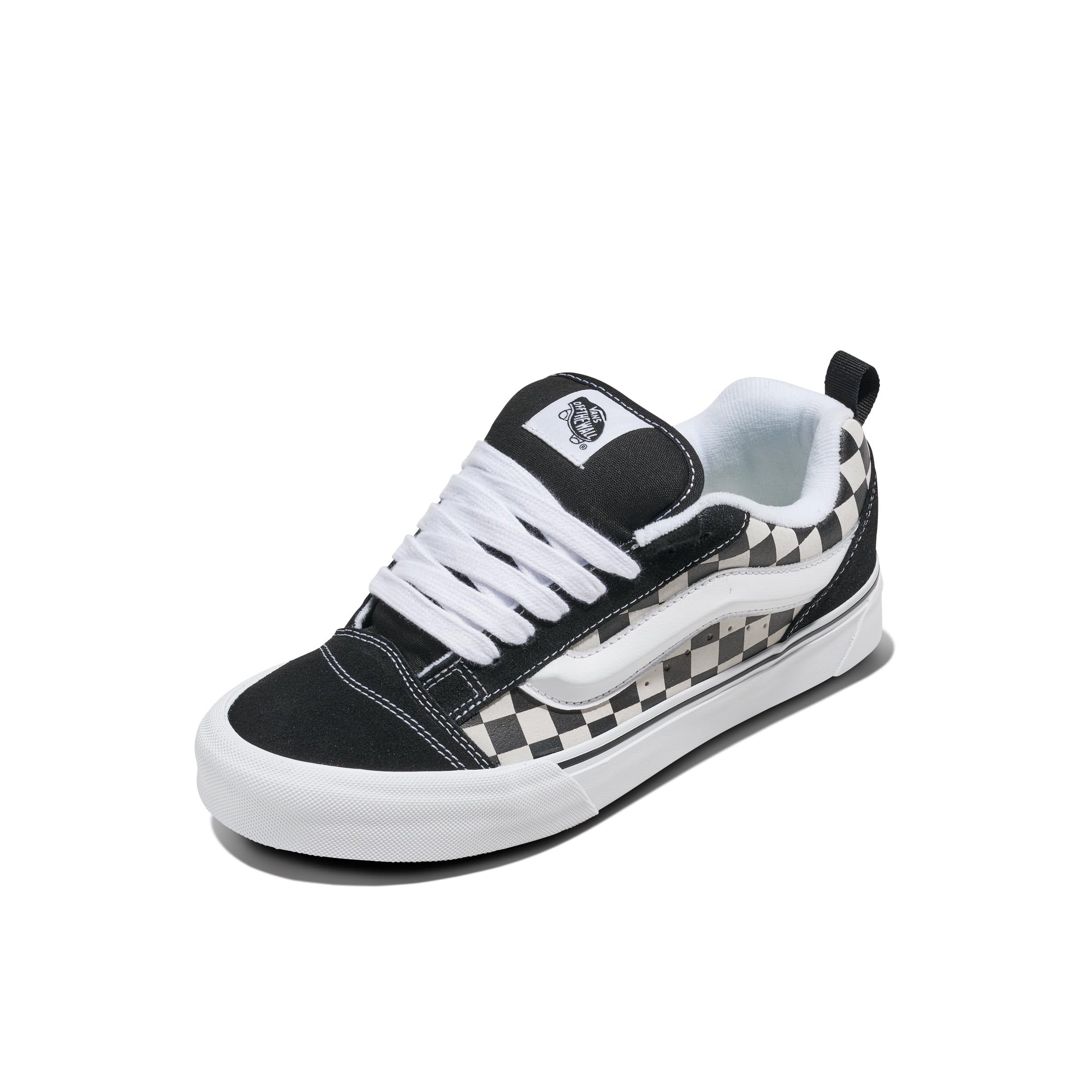   mens knu   sneakers checkerboard black  