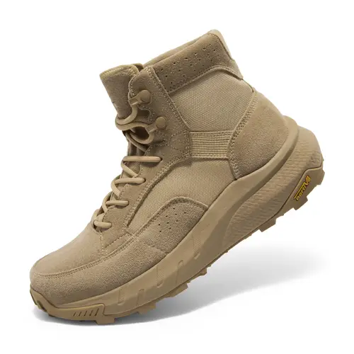 mens lightweight casual work boots outdoor hiking motorcycle comfortable combat boots