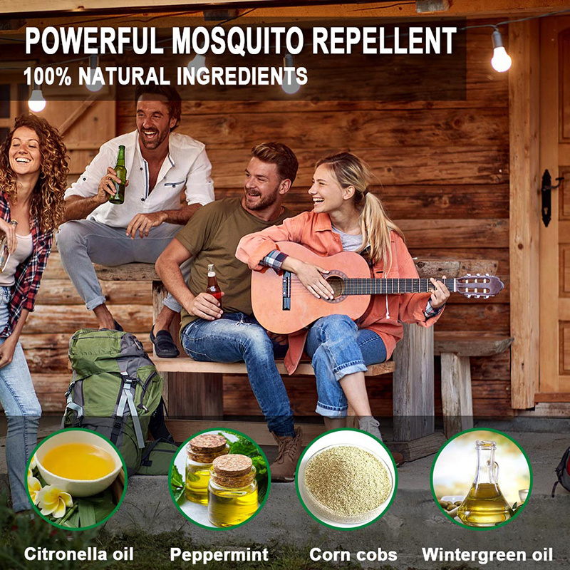 Mosquito Repellent Outdoor Cream, 2 Pack Natural Mosquito Repellent