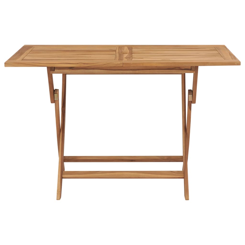 vidaXL Outdoor Dining Table Folding Table Garden Furniture Solid Wood Teak