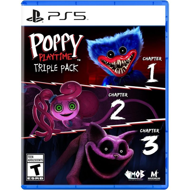 PS5 Poppy Playtime Triple Pack (Sony PlayStation 5, 2024)