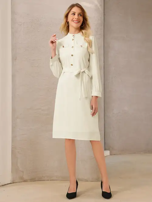 casual knee length dresses sold on Temu United States casual knee length dresses sold on Temu United States