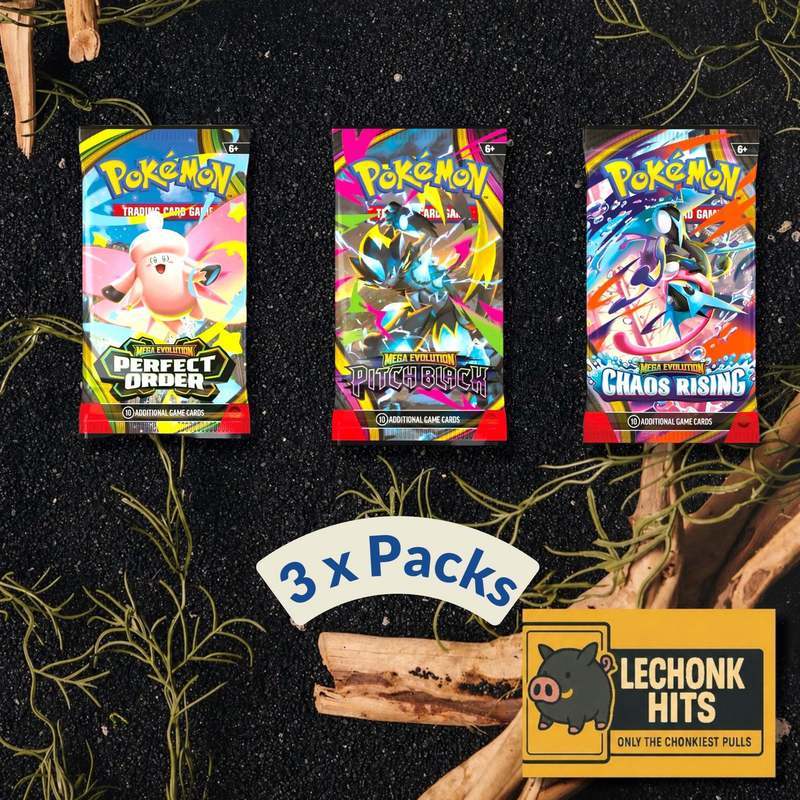 TEMU 3 Bundle , , Rising + 1 Random Card Sleeve