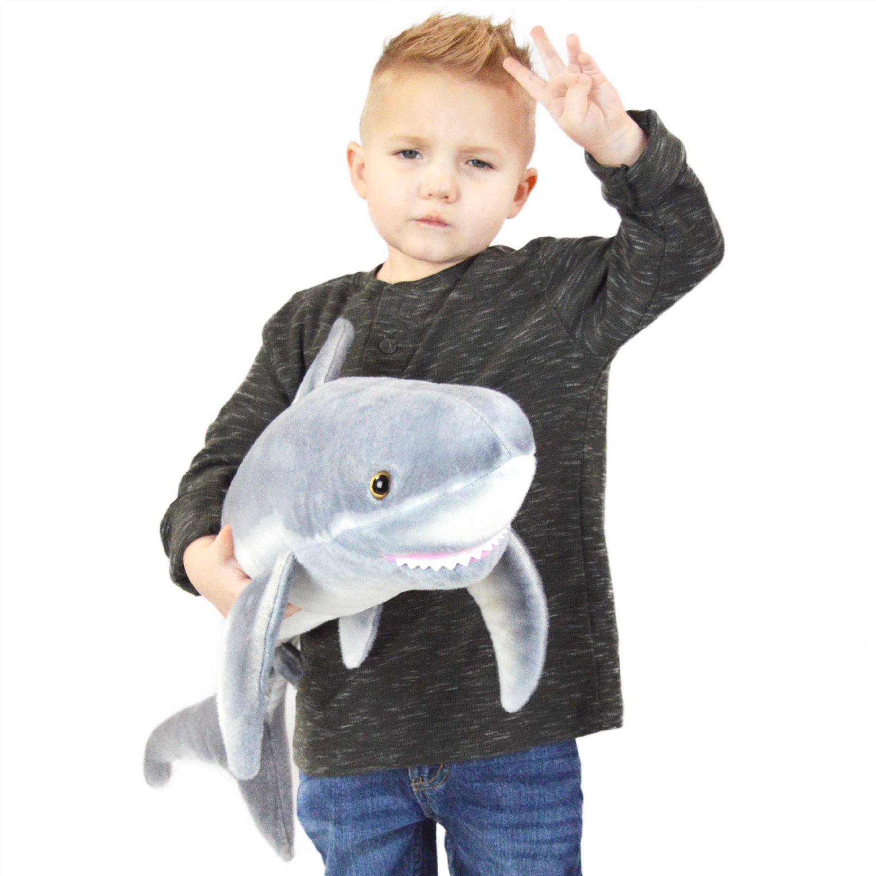 Sammy The Shark - 36 Inch Stuffed Animal Plush - By Viahart
