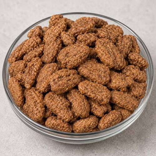 sweet glazed crunchy candied gourmet treat