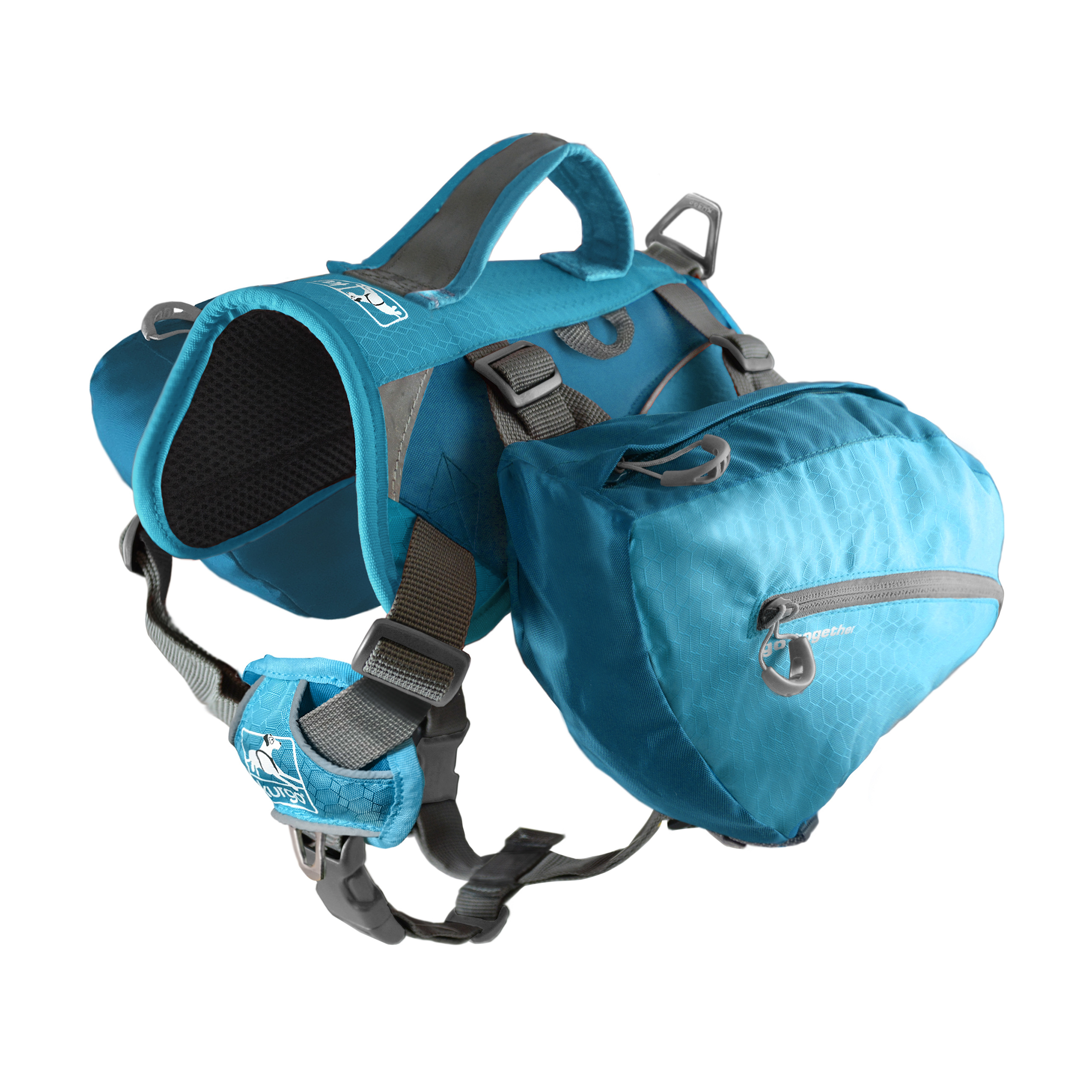     dog backpack dog saddlebag dog pack adjustable saddlebag for hiking walking running camping  