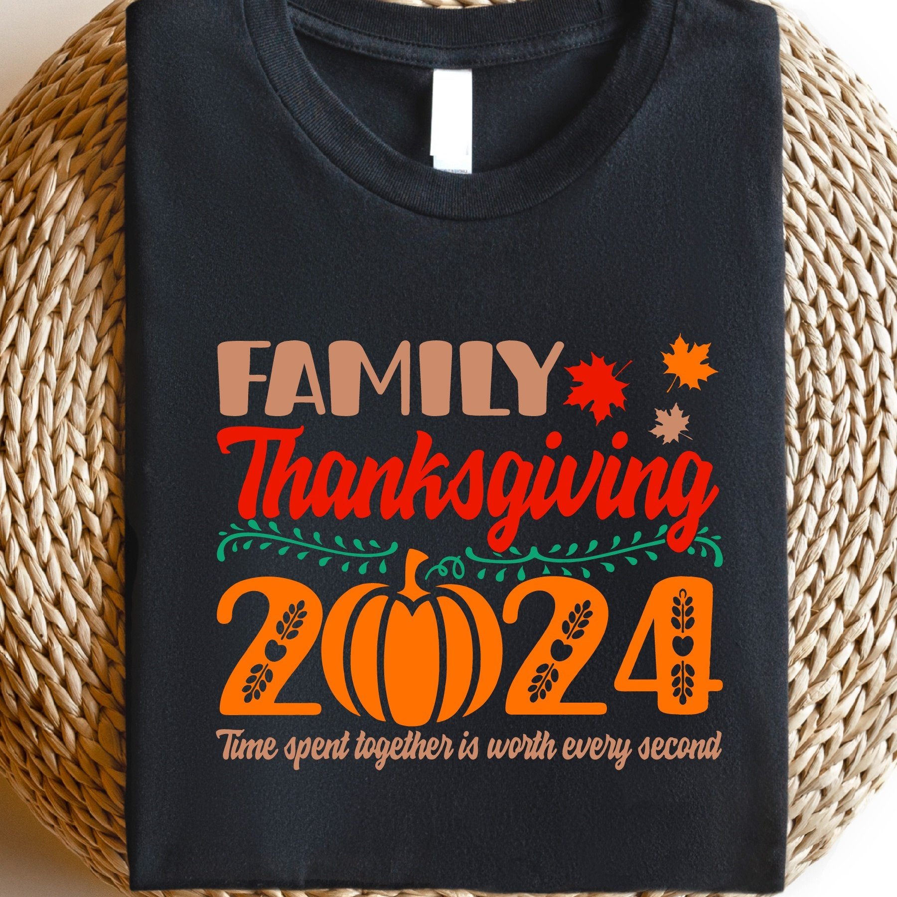 

Tt266 Family Thanksgiving 2024 Shirt, Thankful For My , Family Gathering Tee, Gift For Thanksgiving, Family Reunion Shirts