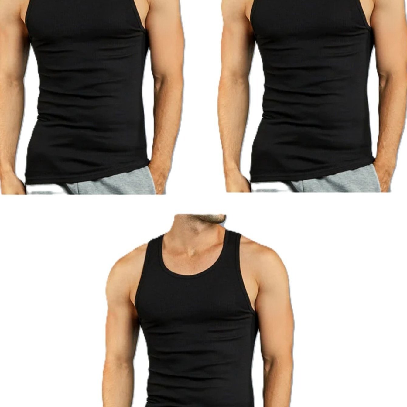 TEMU 3 Pack Men' Quality A-shirt