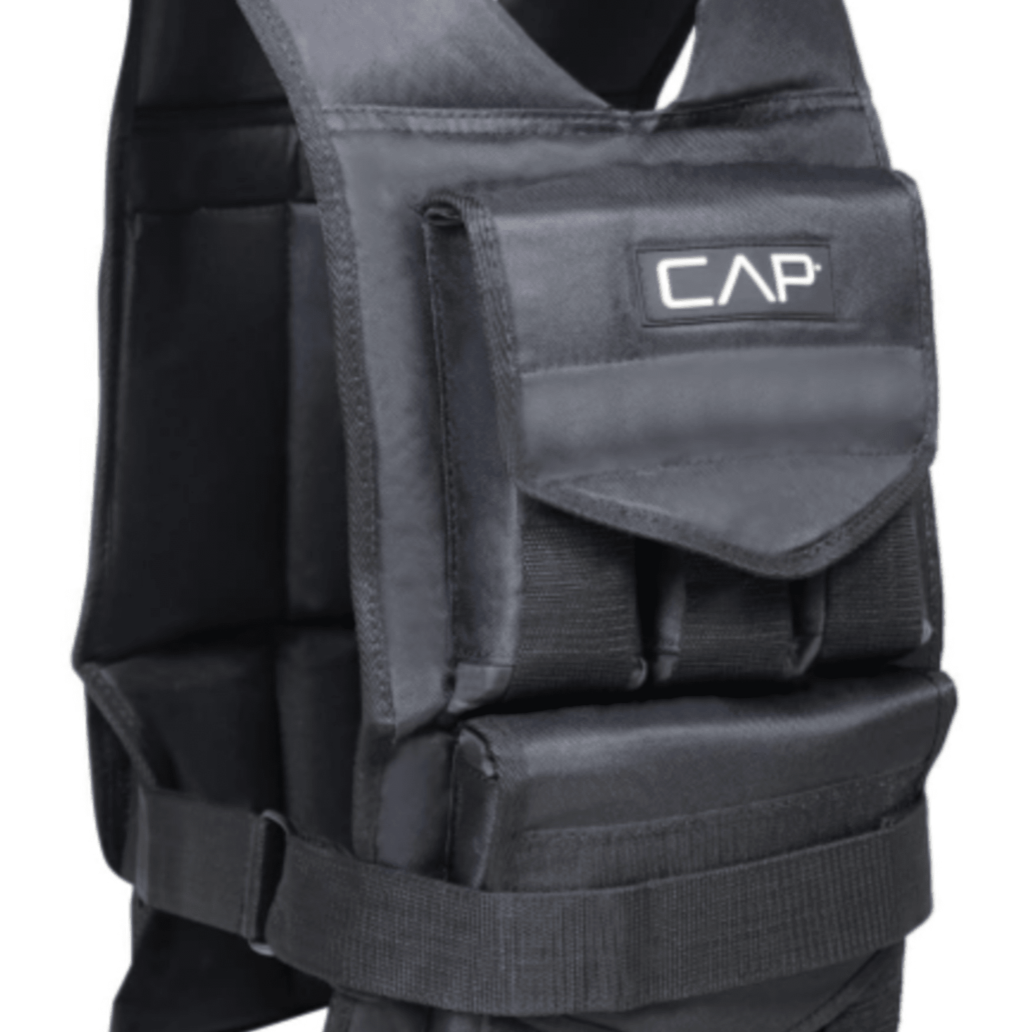 TEMU 50 Lb Adjustable Weighted Vest For Strength Training, Workout And Running, Body Weight Vest For Men And Women, Weighted Jacket, Removable Weight