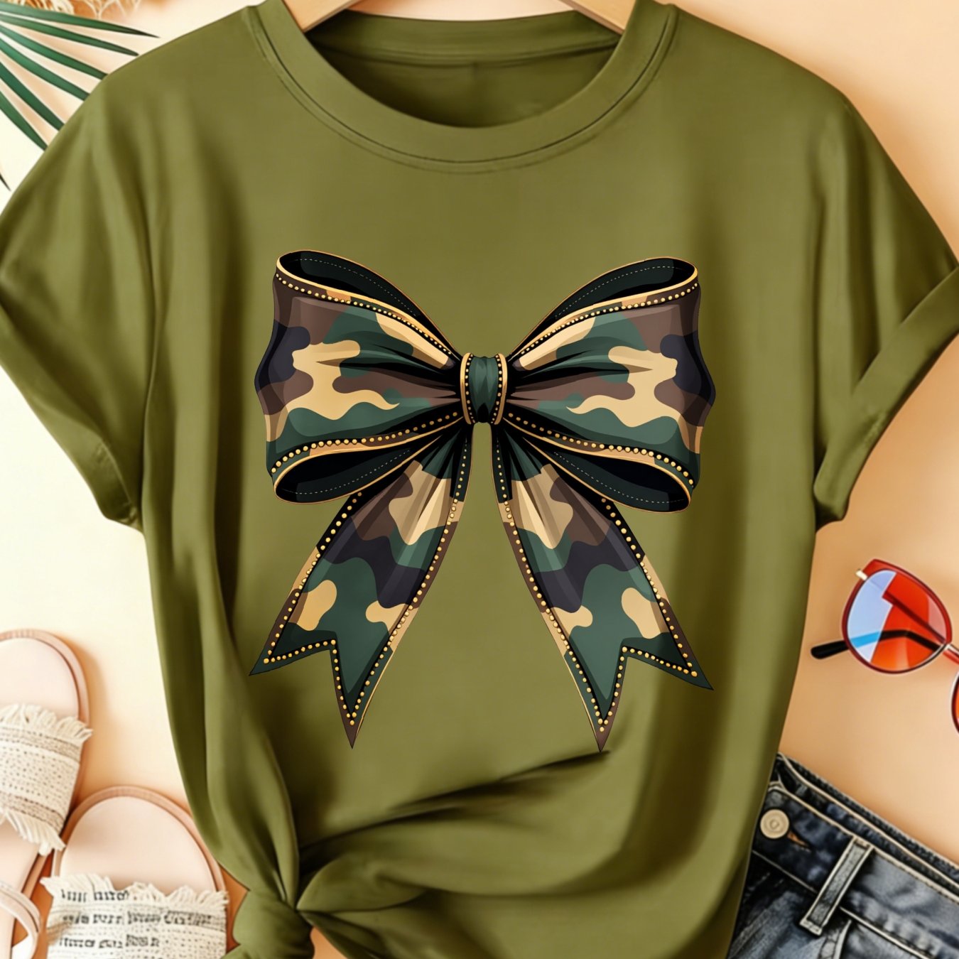 TEMU Women's Elegant T-shirts, Casual Colorful Soft Short Sleeve With Graphic Design, Casual Round Neck Stretchy Fabric, Spring/summer Fashion Top,