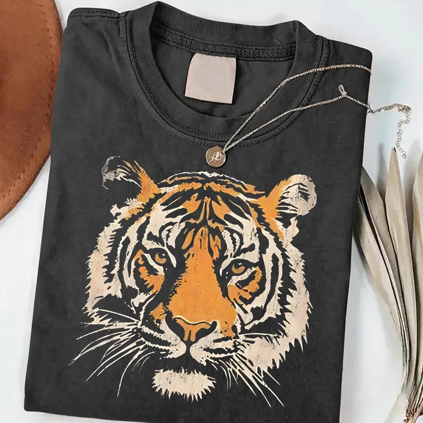 100% Cotton Men's T-shirt Batik Print Pure Retro Fashion -shirt, Men's T-shirt, Men's Summer Outfit Summer T-shirt, Halloween, Christmas, Thanksgiving, Holiday Gift