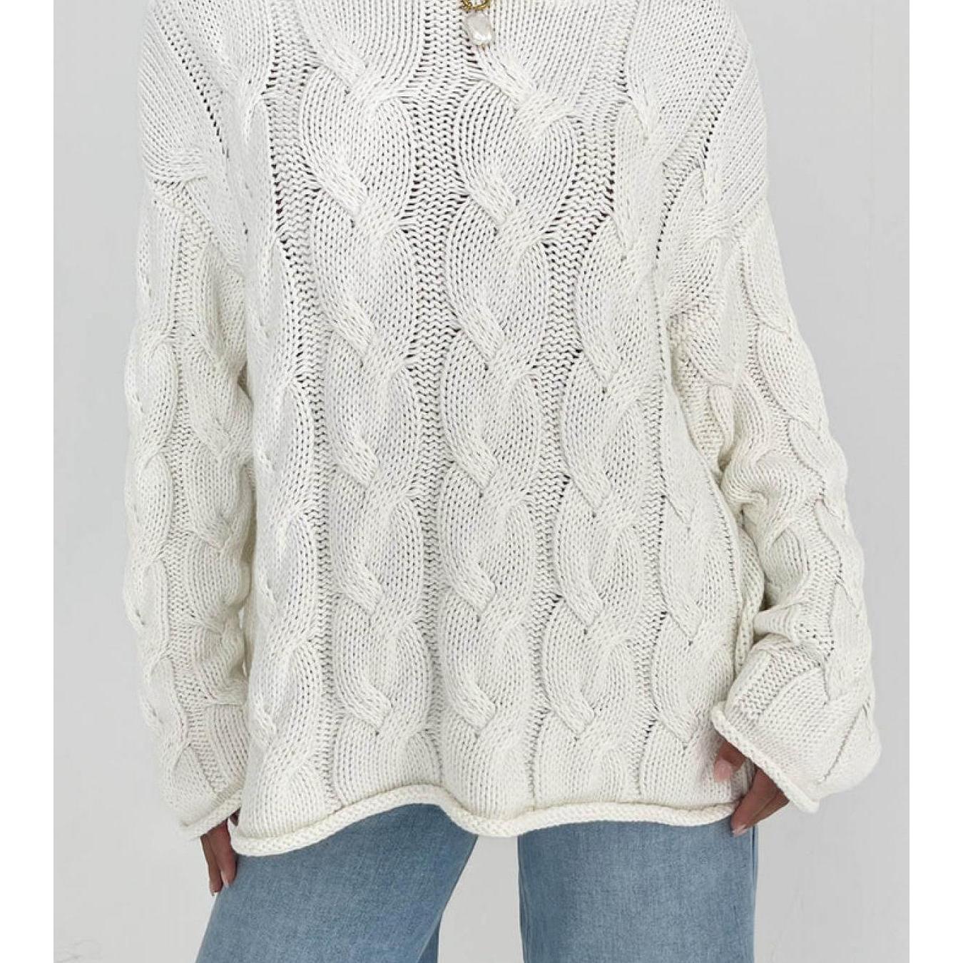 

Women Y2k Fall Long Sleeve Fit Knitted Oversized Streetwear