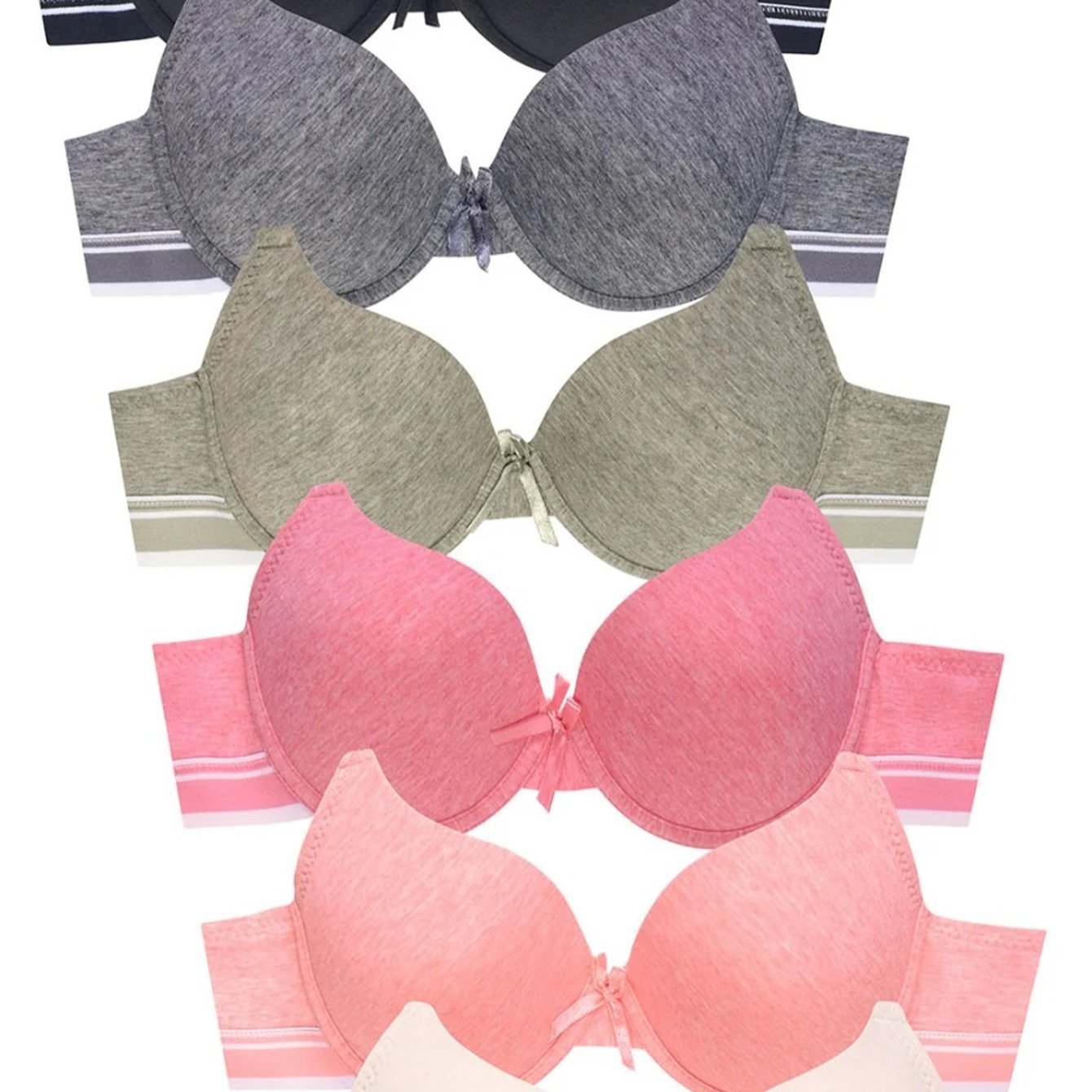 cotton bra sold on Temu United States