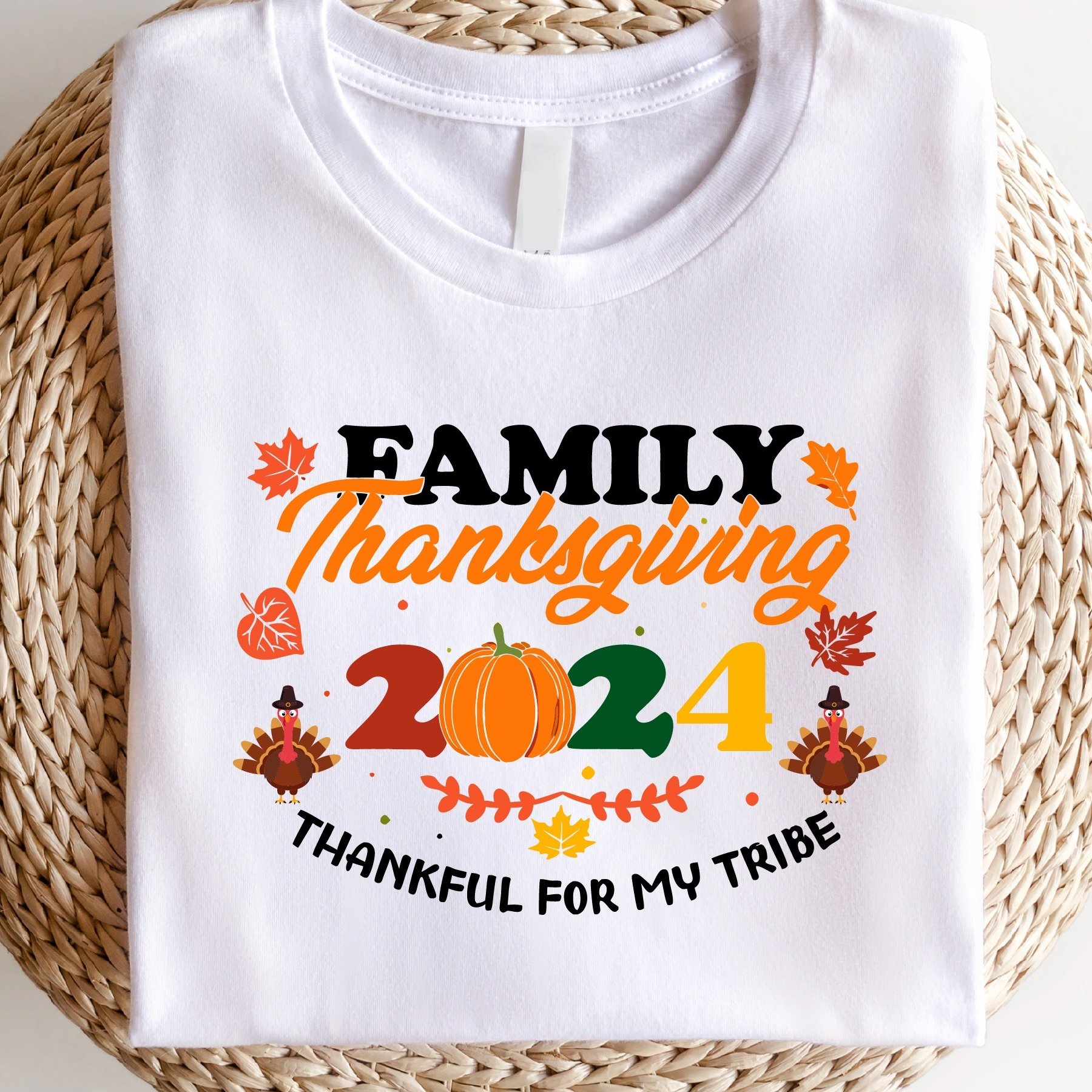 

Tt265 Family Thanksgiving 2024 Shirt, For My , , Thanksgiving Matching Shirts, Gift For Family