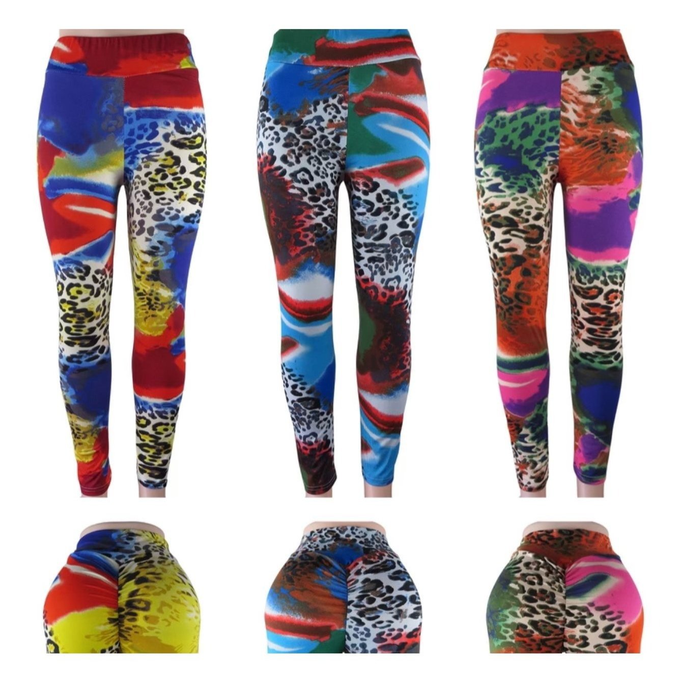 TEMU 3 Piece Women Seamless High Waisted Leggings Butt Lift Yoga Pants Tummy Control