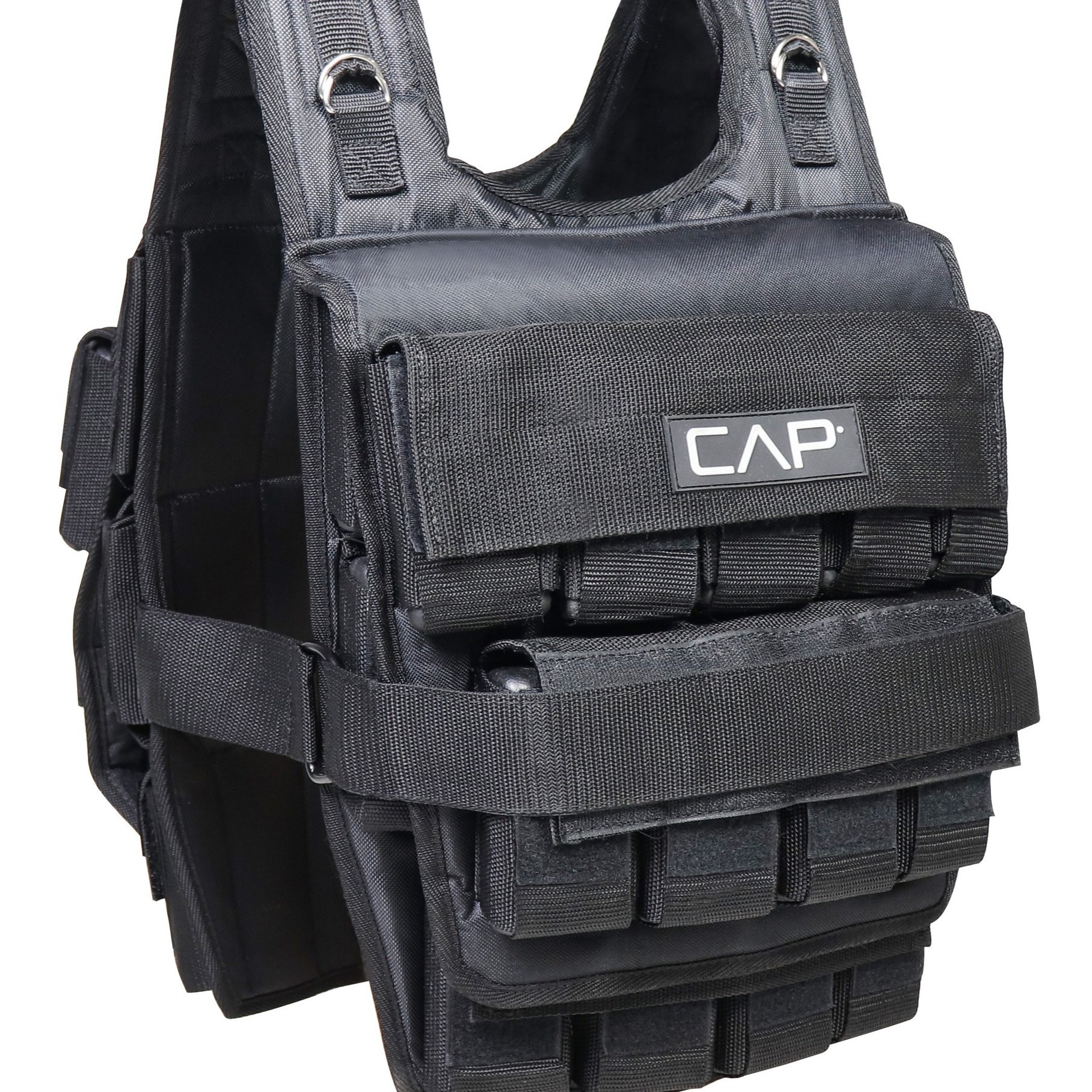 TEMU 100lb Adjustable Weighted Vest For Strength Training, Workout And Running, Body Weight Vest For Men And Women, Weighted Jacket, Removable Weight