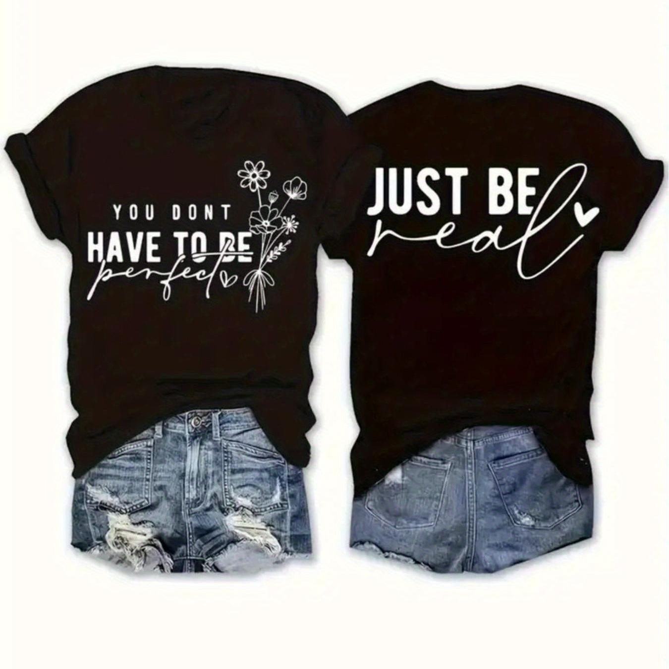 TEMU Summer Casual Printed Pattern Unisex Short Sleeve T-shirt Loose Top Versatile Small Shirt Top
