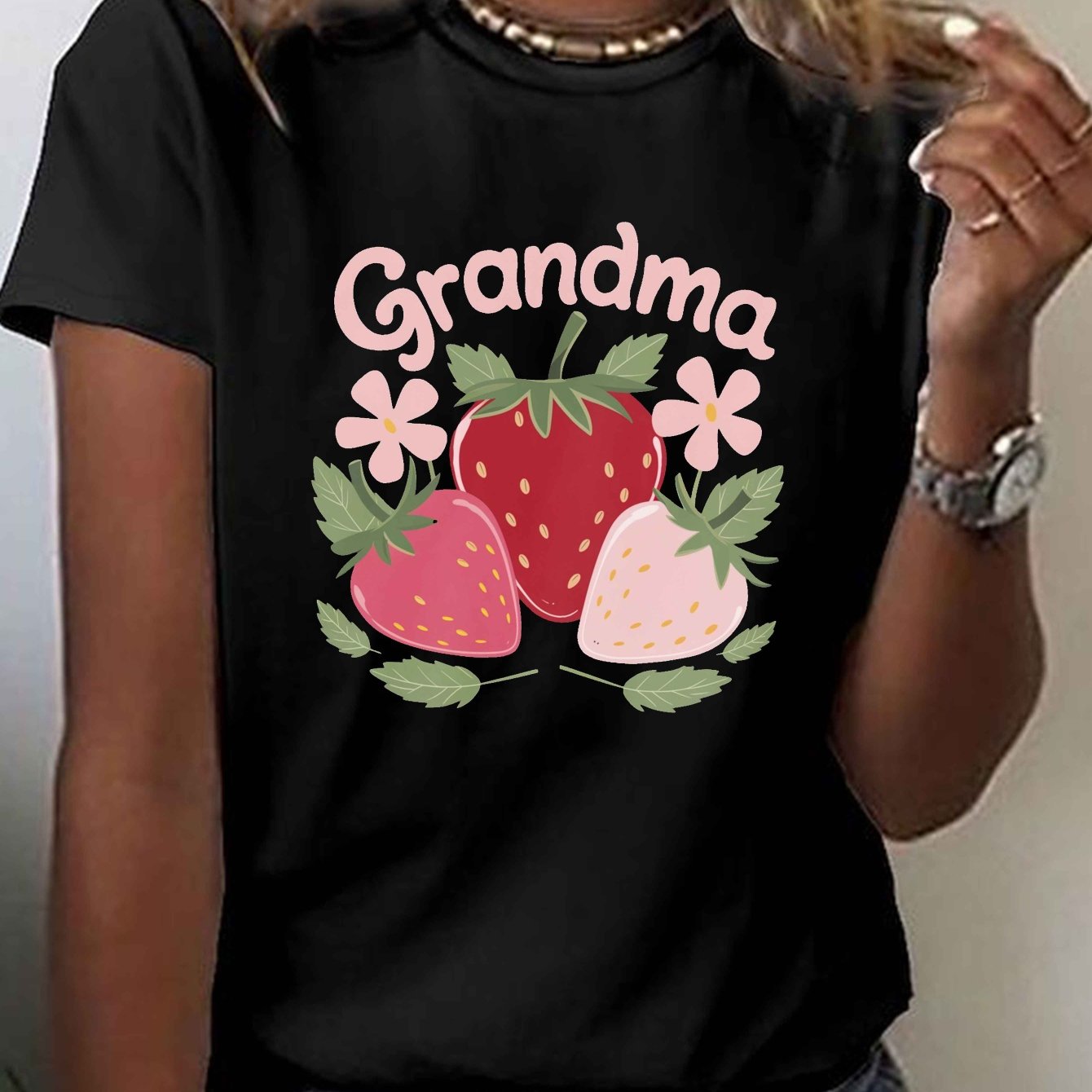 strawberry shirt womens sold on Temu United States