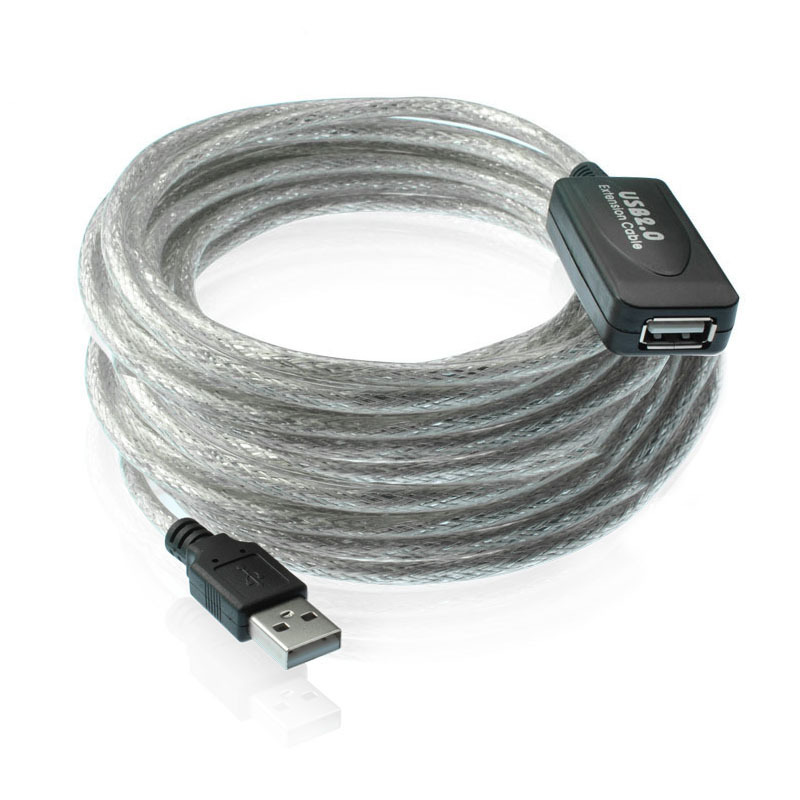 30ft 30f usb 2 0 extension cable w repeater extender 10   meter