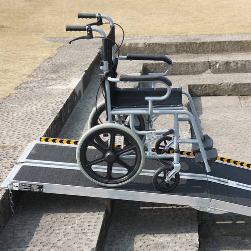 portable wheelchair ramp 24 inch 36 inch 48 inch 60 inch 84 inch 96 inch 800 lbs capacity non slip aluminum folding ramp foldable mobility scooter ramp wheel chair ramp handicap ramp for home steps stairs doorways