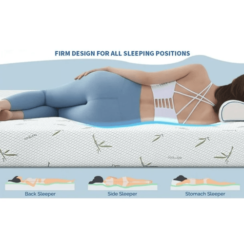 solidsleep 4 5 twin canadian made firm reversible mattress cooling technology bamboo feel cooling cover hypoallergenic breathable pressure relief us certified foam fiber glass free spinal support motion isolation bed for cooler sleep ideal for all sleep side back stomach sleepers bed in a box