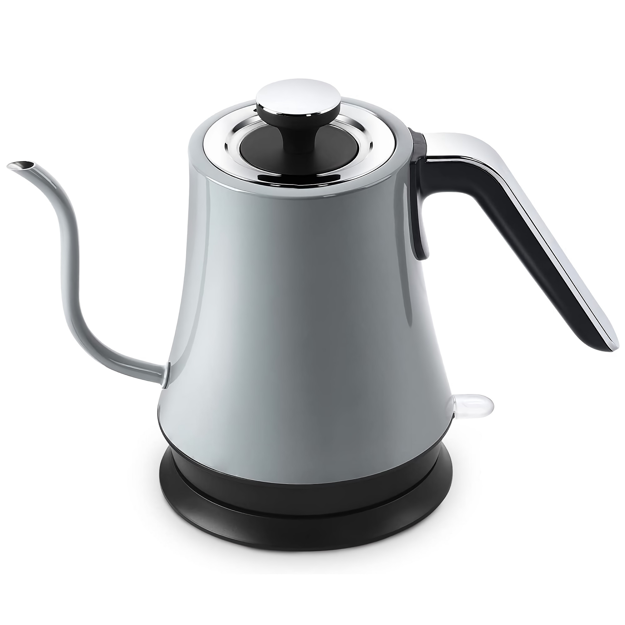 TEMU Gooseneck Electric Kettle, 1000w Stainless Steel Kettle With Auto Shut-off, Boil- - Bt-k08a