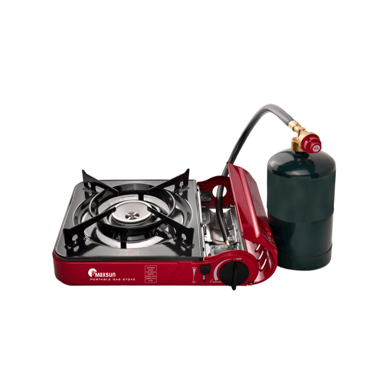 butane or propane   portable gas stove ms 3800lpg   to 9560btu high   stove with carrying case