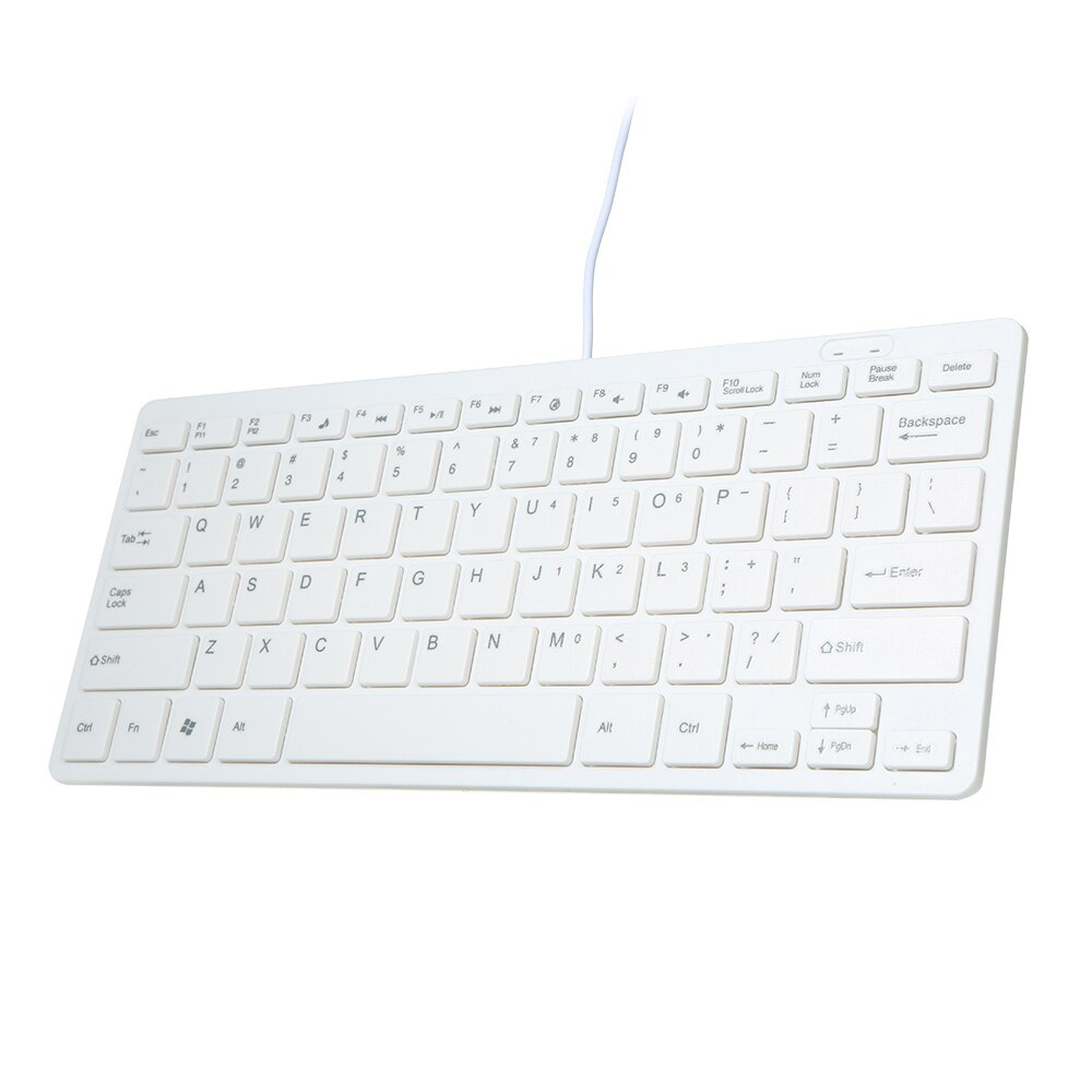 TEMU Clavier USB Mini avec Boutons Chocolat, et Portable pour Mac et PC