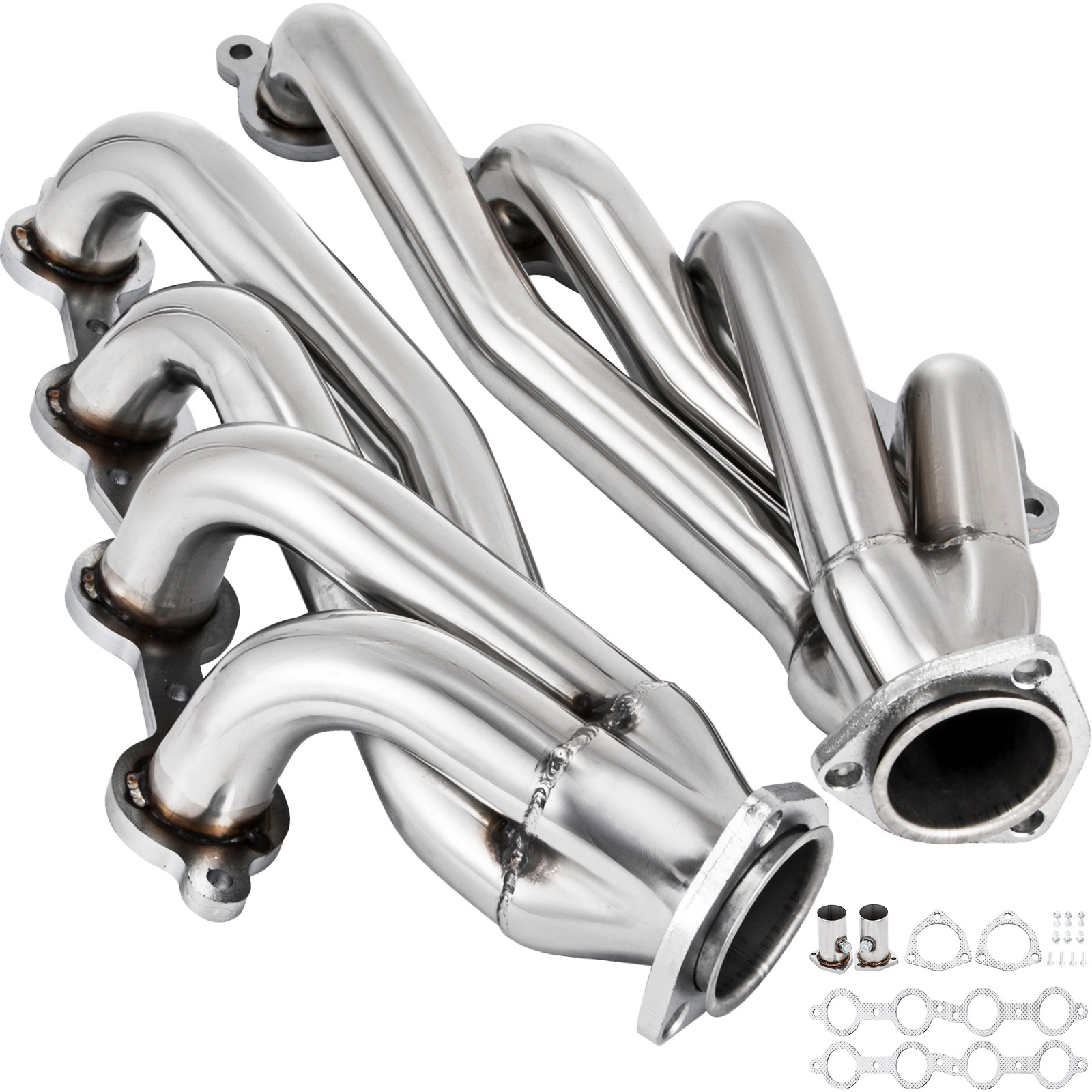 TEMU Vevor Exhaust Header Set 1 5/8" Exhaust Turbo , Stainless Steel Exhaust Manifold , Shorty Engine Conversion Ls Swap Exhaust For Ls1 Ls2 Ls3 Ls6