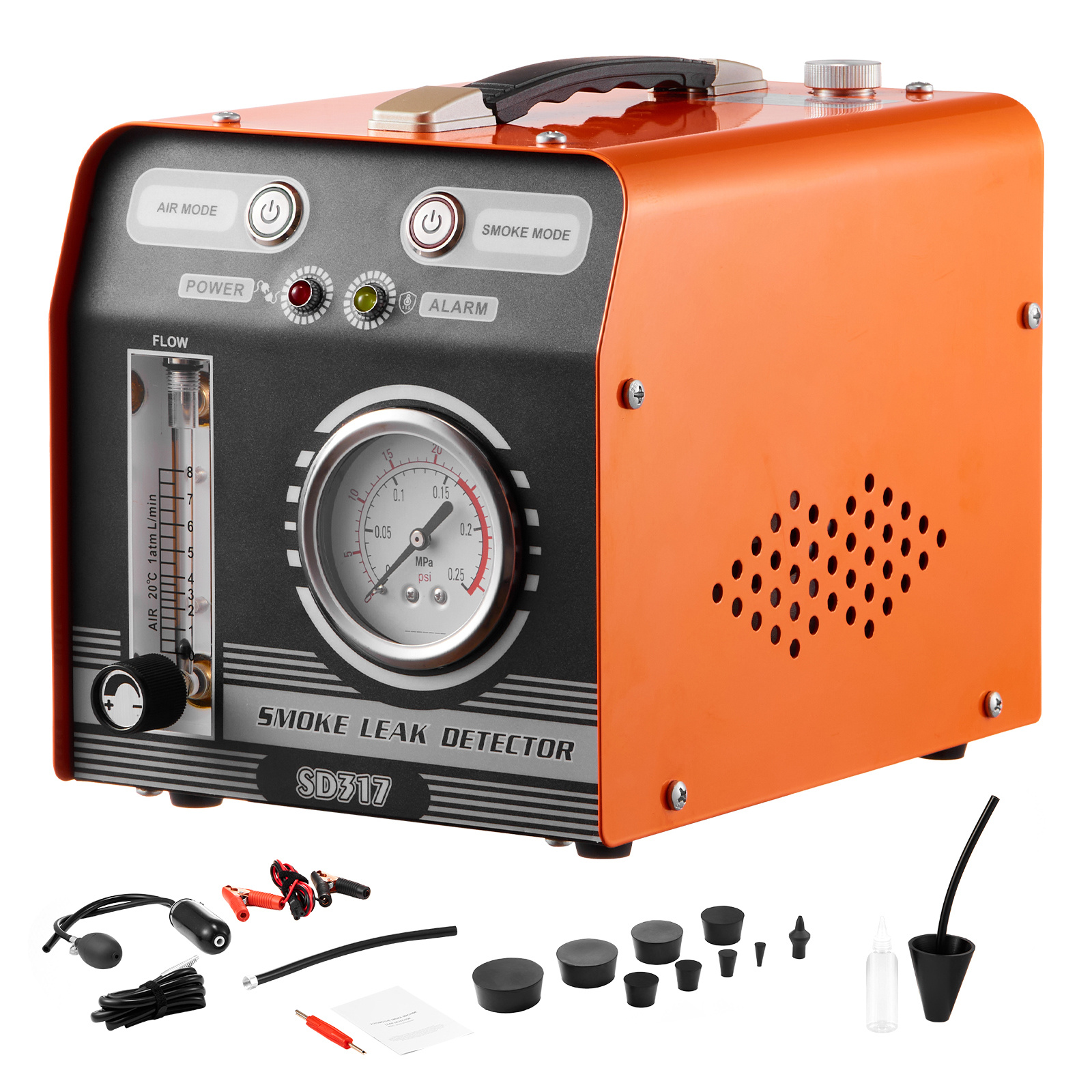 TEMU Vevor Automotive Smoke Machine Leak Detector Vacuum Fuel Leak Detection Tester