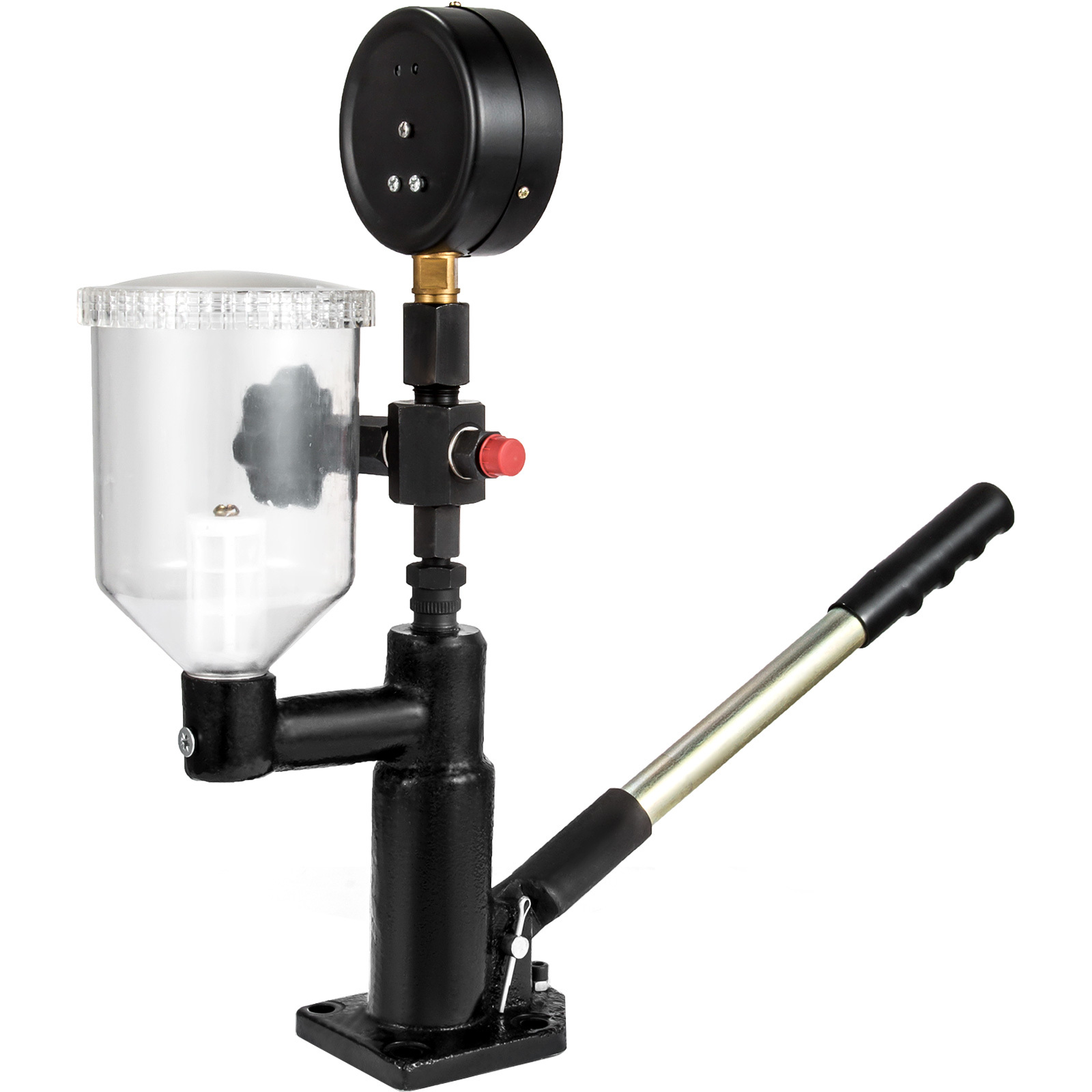 TEMU Vevor 400bar 6000psi Fuel Injector Tester Injector Nozzle Tester With dual Scale Gauge To Adjust Injector Nozzle Pressure And Testing Injector