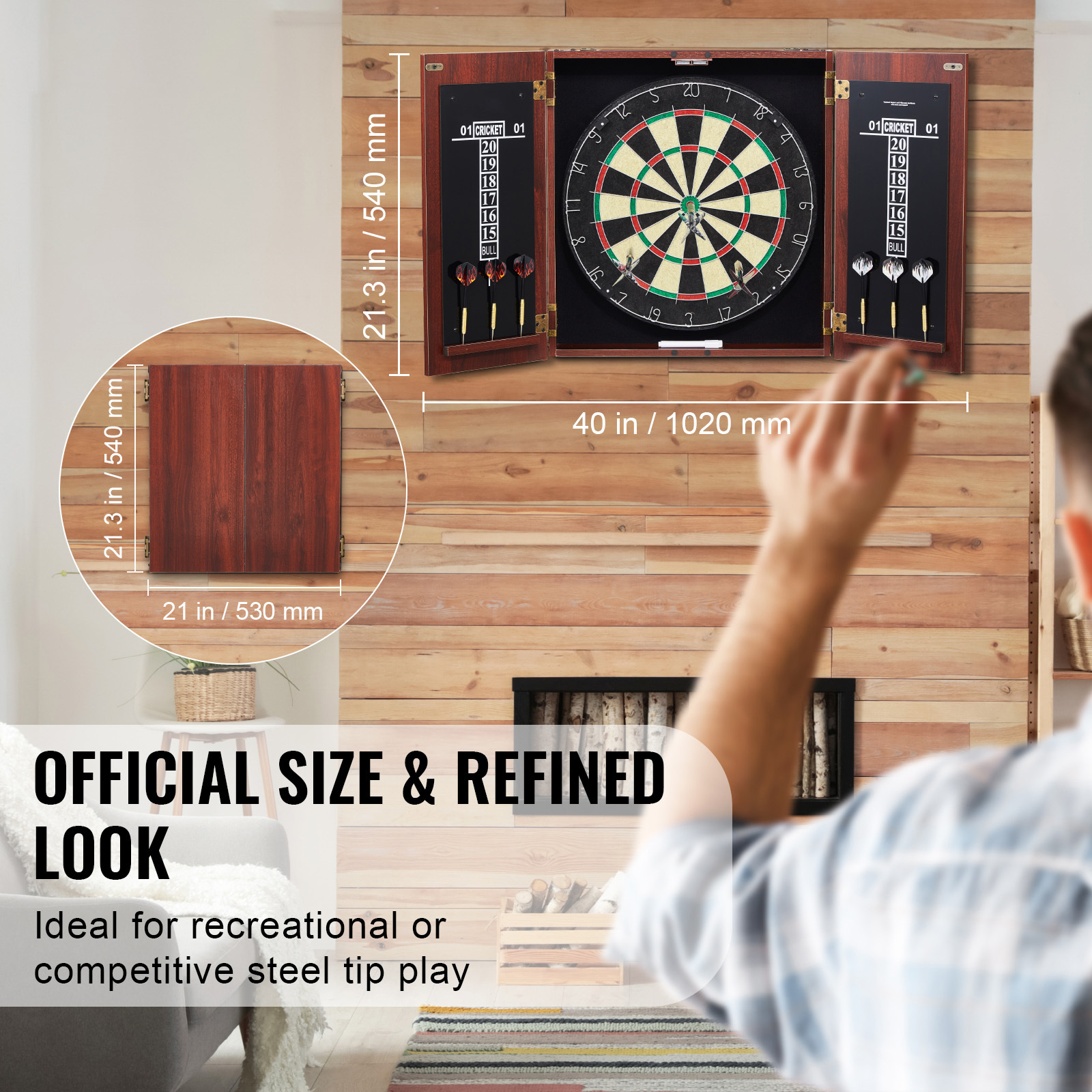 Dartboard detail
