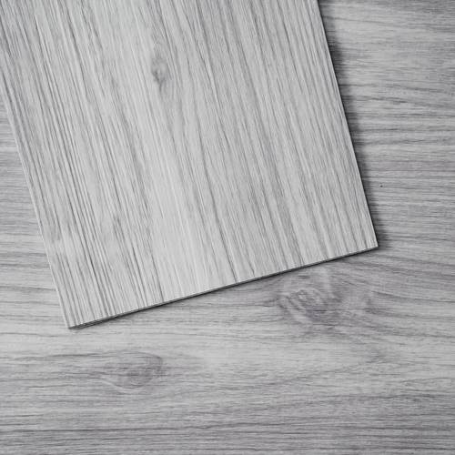 self vinyl floor tiles 36 x 6 inch 20 tiles 0 62mm thick peel gray wood grain vintage wood grain for kitchen dining room bedrooms bathrooms easy for home decor