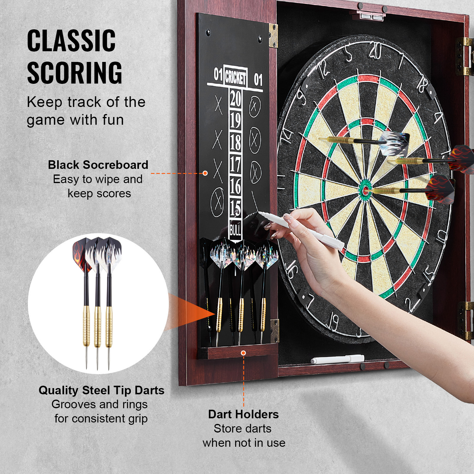 Complete Dartboard Set