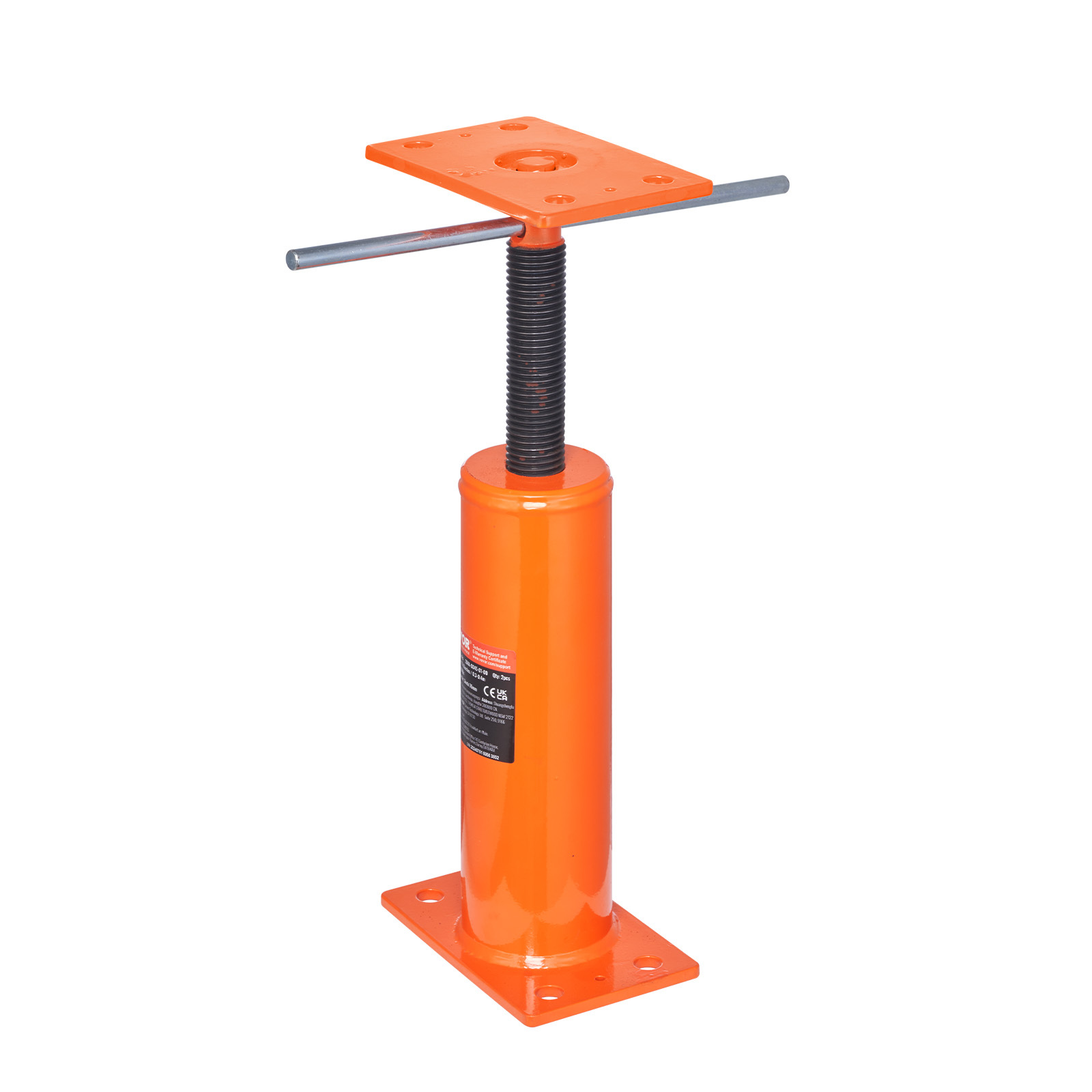 TEMU Vevor Adjustable Floor Jack Floor Leveling Lift 12"-16" Height Range