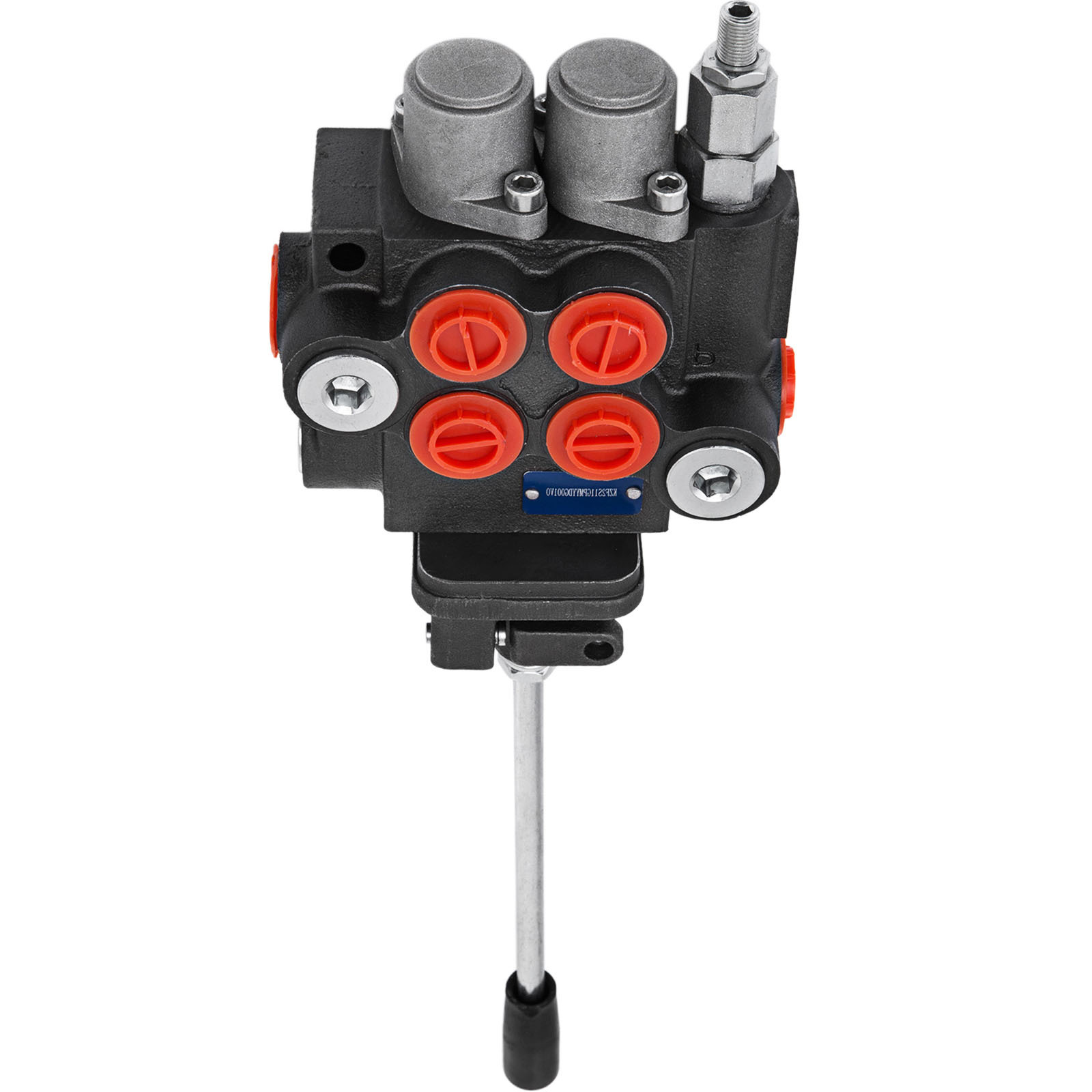 TEMU Vanne hydraulique VEVOR à 2 bobines, vanne de commande à joystick hydraulique 11 gpm, vanne de contrôle directionnelle hydraulique à pour