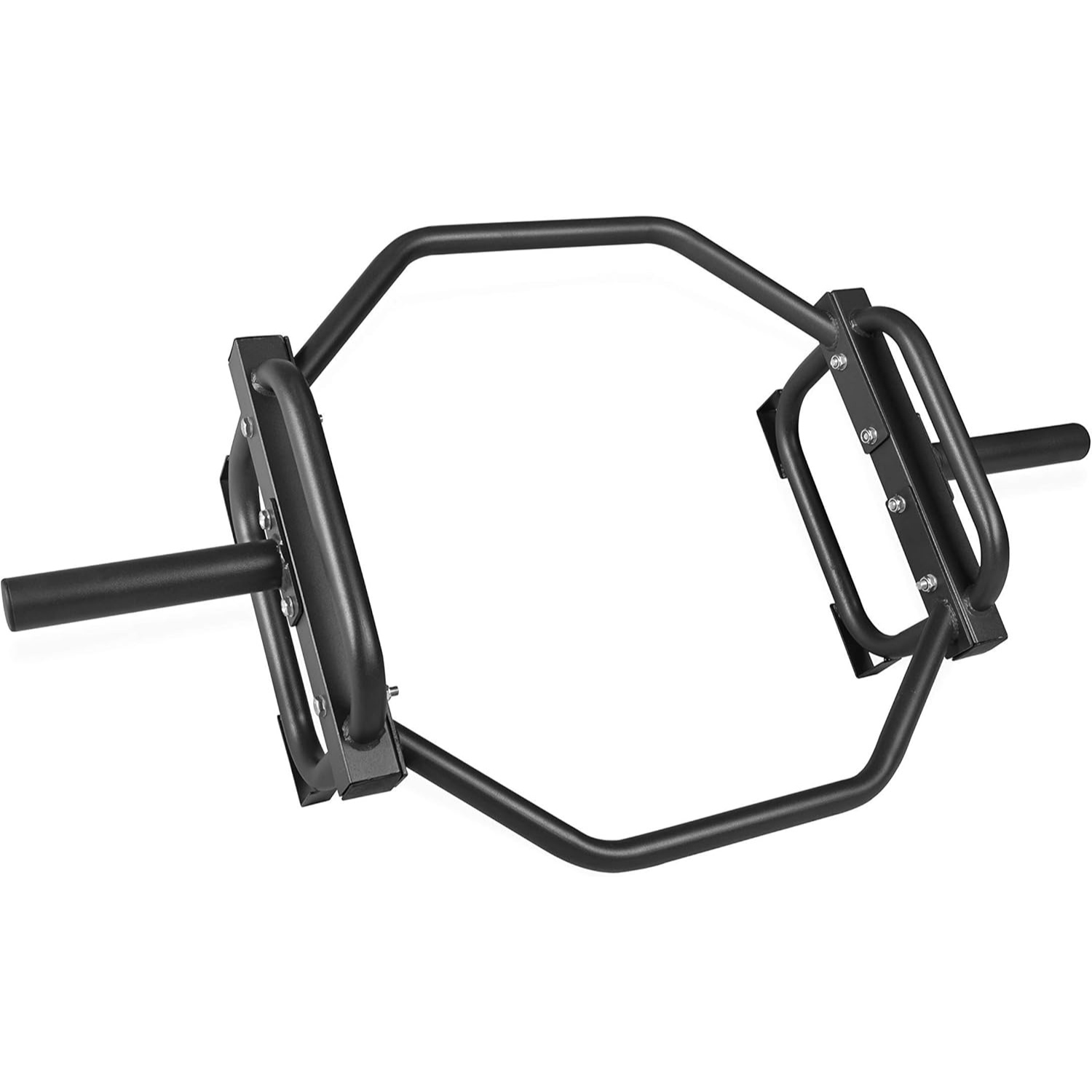 TEMU Trap Bar, Hex Deadlifting Bar, 2-inch Shrug Bar With Raised Handles For Squats & Deadlifts