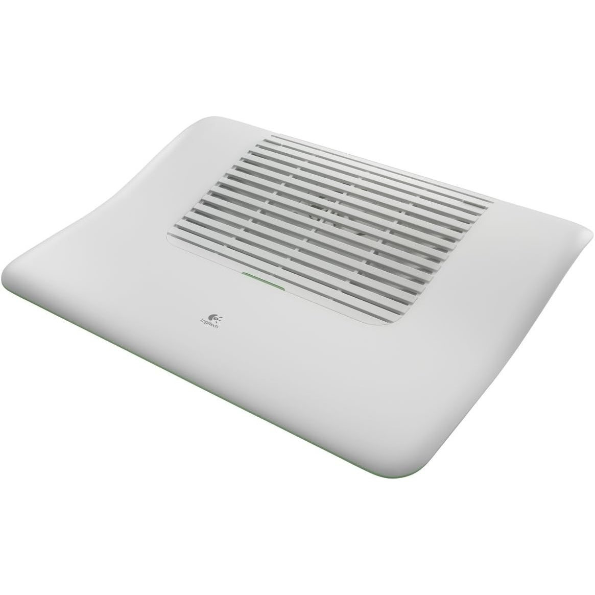TEMU Logitech N100 Laptop Cooling Pad – Usb-powered Quiet Cooling Fan, Ergonomic Airflow Design, Portable Notebook Cooler For 15.6'' Laptops And