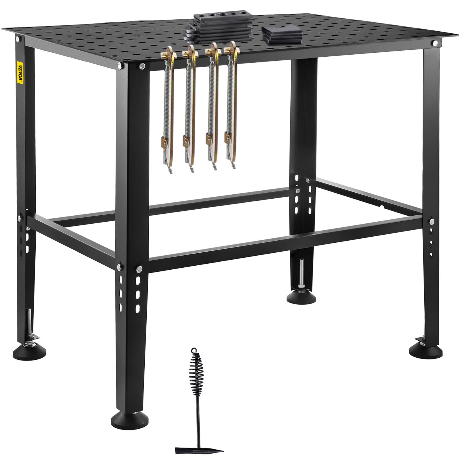 TEMU VEVOR Table de 36" x 24" 800LBS Table de travail de avec trous de fixation