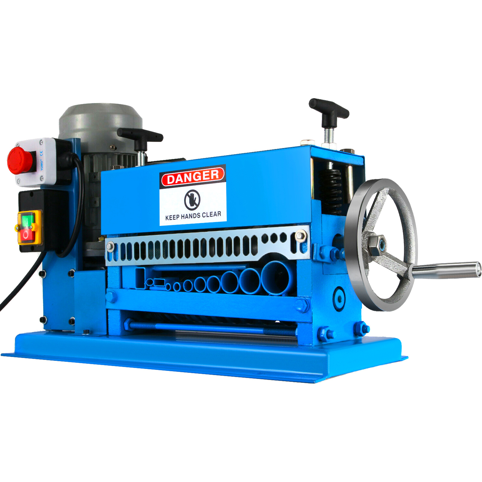 TEMU VEVOR Décapeur de Fil DA 0.06 pouce - 1.5 pouce, Machine à Dénuder 11 Canaux 10 Lames, Outil de Décapeur Automatique avec Manuelle Industrielle