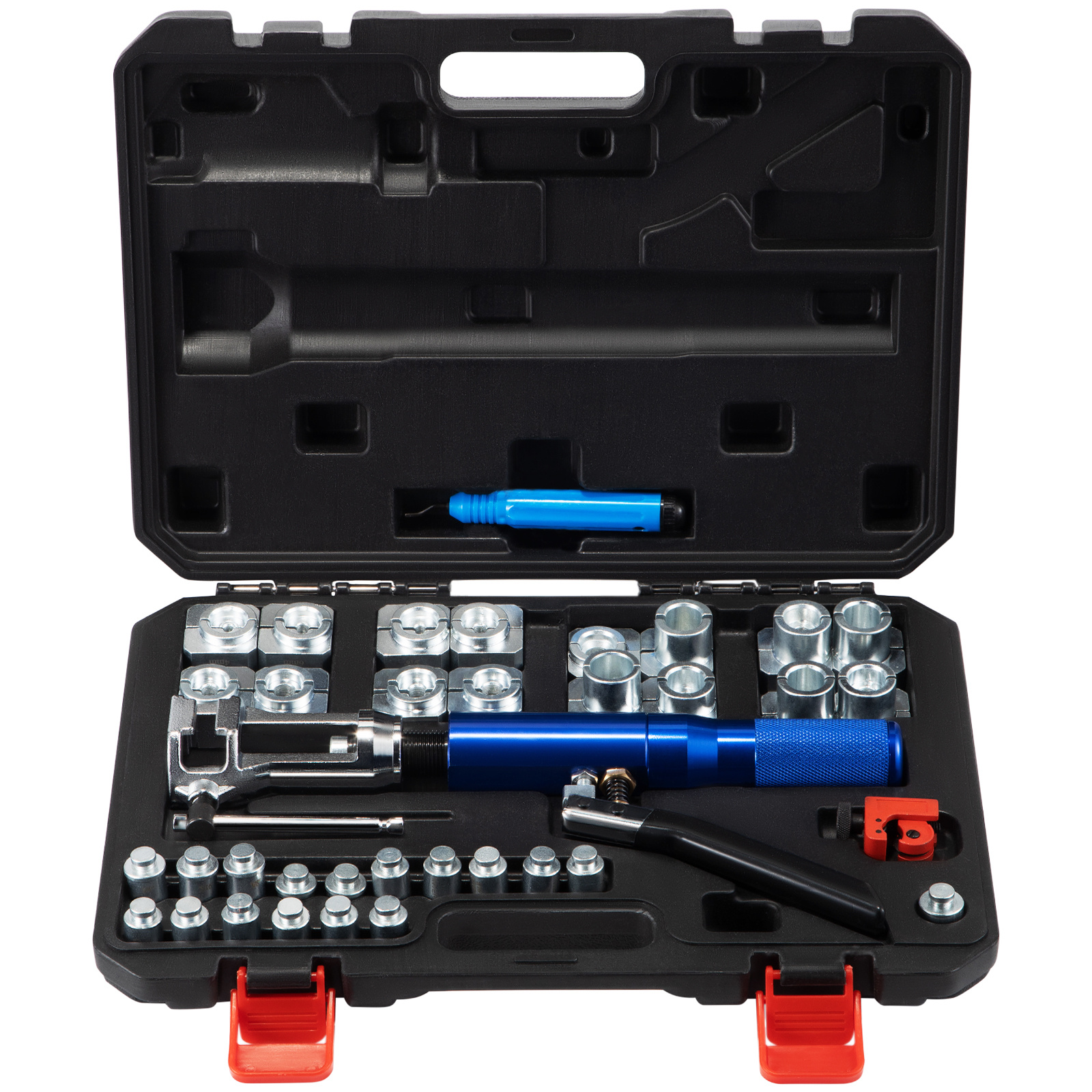 TEMU Kit d'outil de flottage hydraulique VEVOR, outil de flottage double à 45°, outils de flottage de réparation de frein pour 3/16"-1/2", outil de