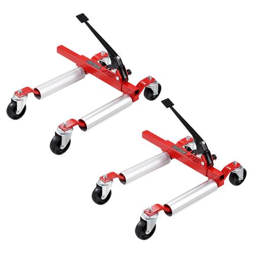 wheel dolly heavy duty vehicle positioning tire car lifter 1500lbs 1 ratchet mechanical lifting hydraulic lifting