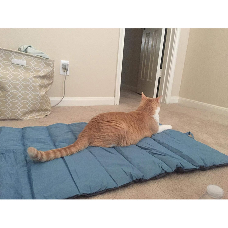 outdoor waterproof dog bed washable large size durable water resistant portable and camping travel pet mat fit indoor outdoor use for dogs cat 47 x 28 blue Product details 6