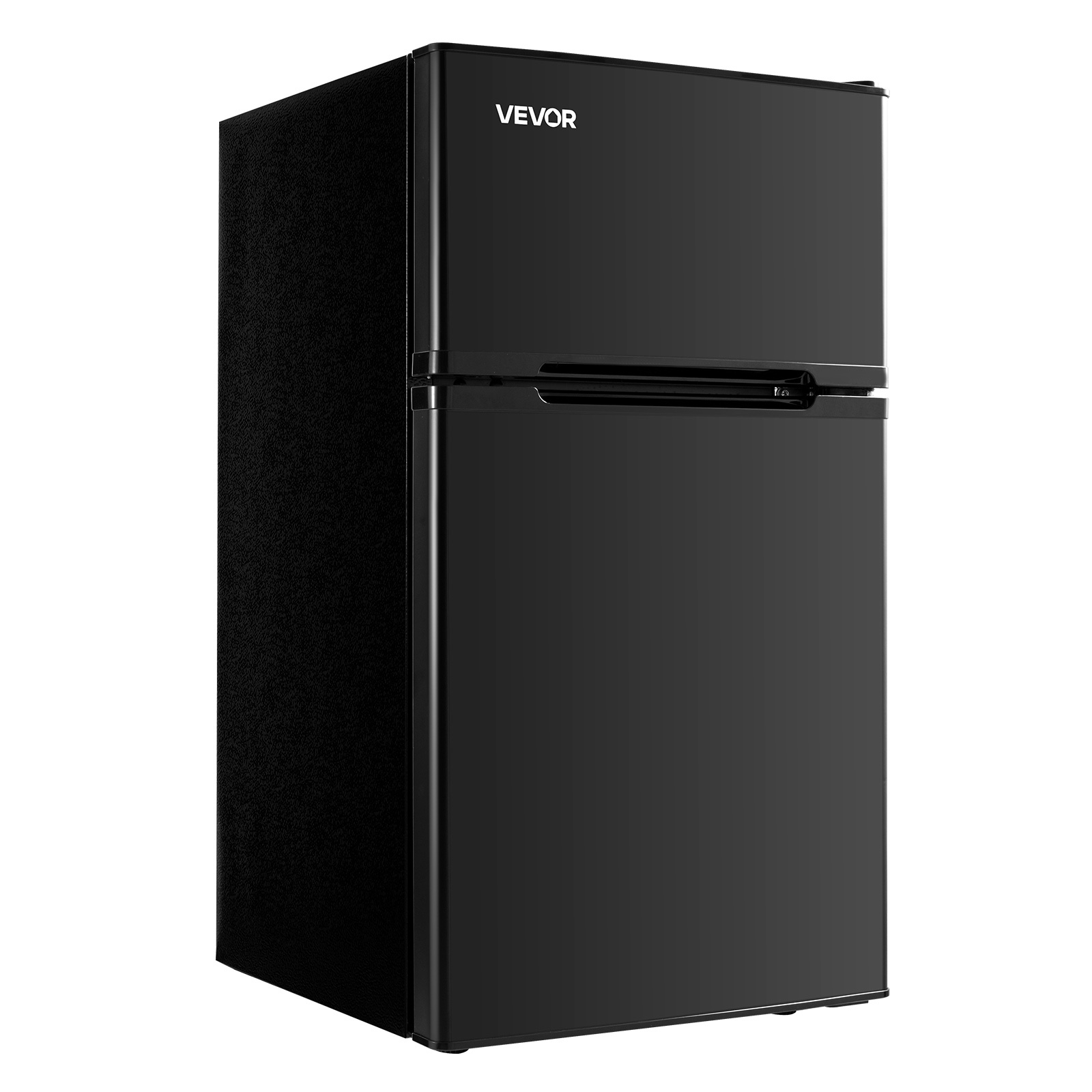   mini fridge with freezer 3 2 cu ft two door   black