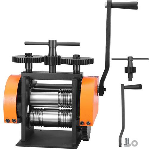 rolling mill 1 77 45 mm jewelry rolling mill machine 1 2 4 gear ratio 3 in 1 multi function rolling mill 0 6 mm press thickness for metal jewelry making sheet square wire