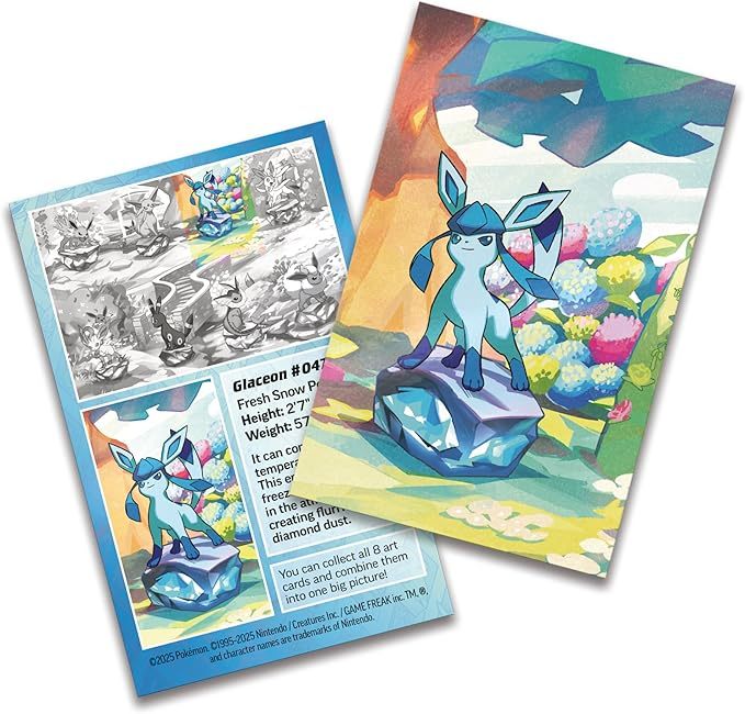 Pokémon TCG: Scarlet & Violet—Prismatic Evolutions Mini Tin – Glaceon