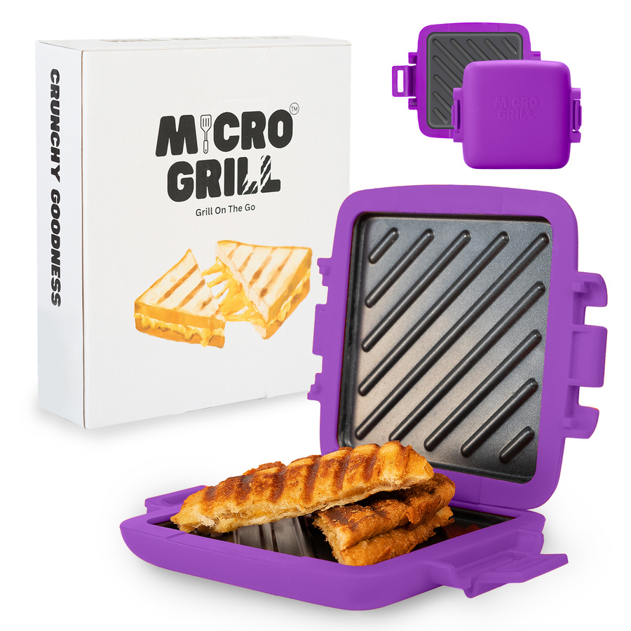 TEMU Micro Grill | Microwave Sandwich Maker - Grilled Cheese Sandwich Maker - - Maker- - Travel Sandwich Maker - Microwave Grill