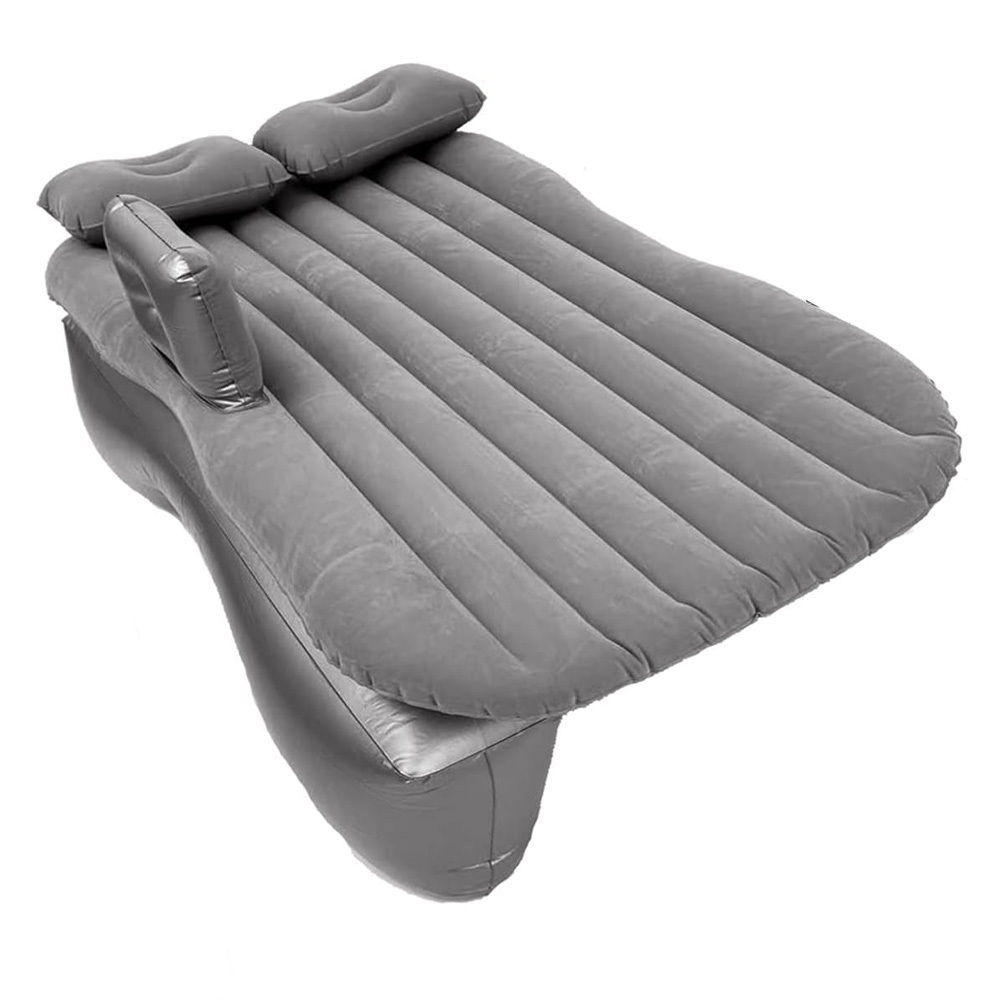 TEMU Matelas Gonflable de Voyage pour Siège Arrière de Voiture avec 2 Oreillers Gonflables, Matelas de Couchage Universel pour Voiture SUV