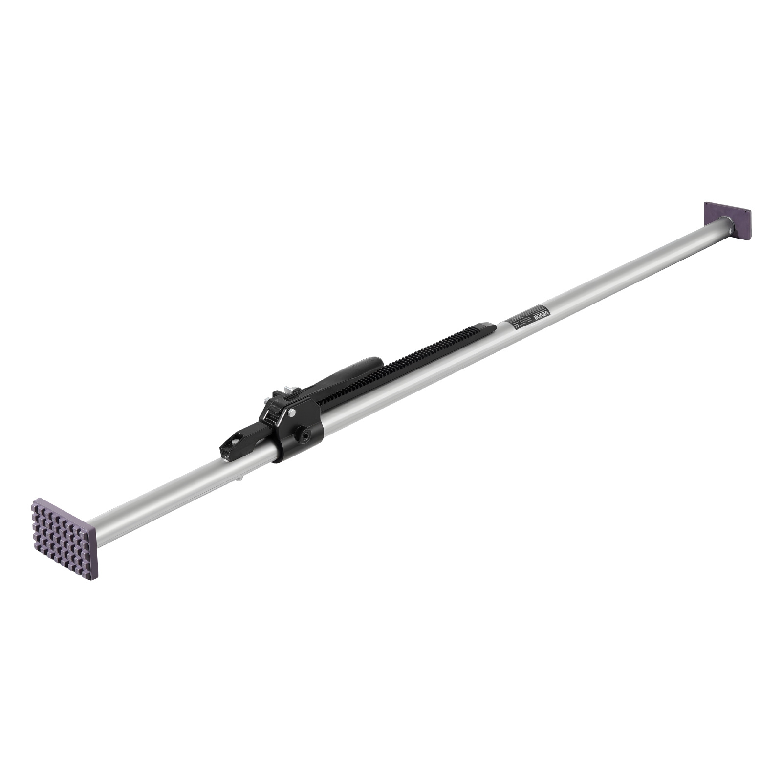 TEMU Vevor , Ratcheting Adjustable From 59" To 73", Heavy-duty Steel Cargos With Non-slip Foot Pads, Telescoping Load Lock Bars Stop Sliding For