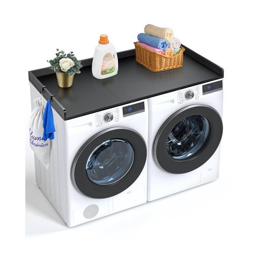 washer dryer countertop 54 x 27 wooden washer and dryer topper white black whole board board